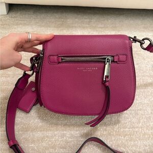 Marc Jacobs Fuchsia Crossbody Bag